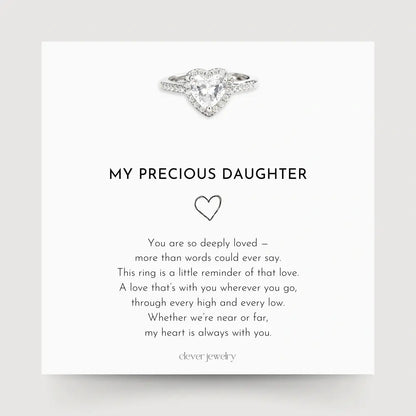 To My Daughter - Forever In My Heart Ring